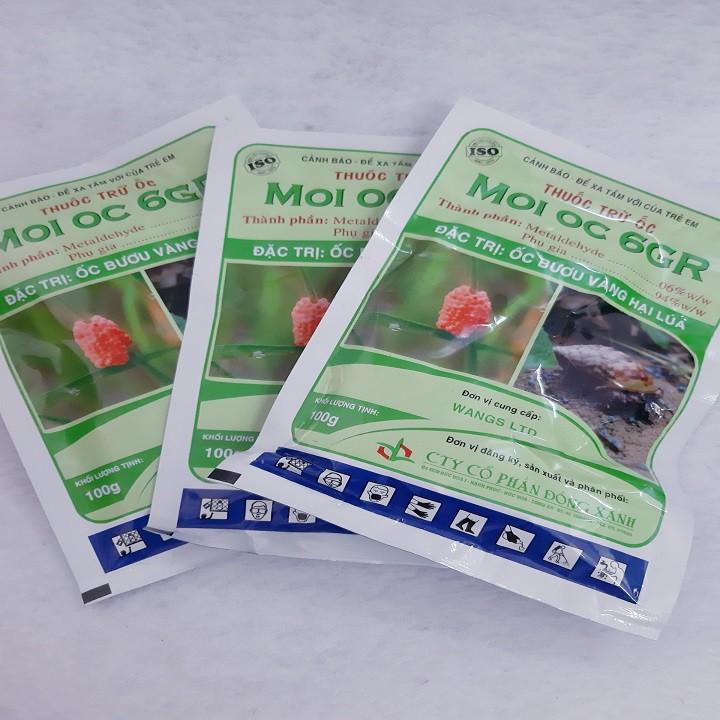 Sản phẩm trừ ốc bươu vàng hại lúa 6GR - gói 100 gram
