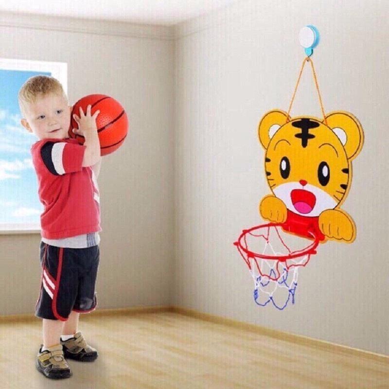 Đồ Chơi Vận Động Doli Store-Bộ đồ chơi bóng rổ treo tườngcho bé hỗ trợ phát triển chiều cao