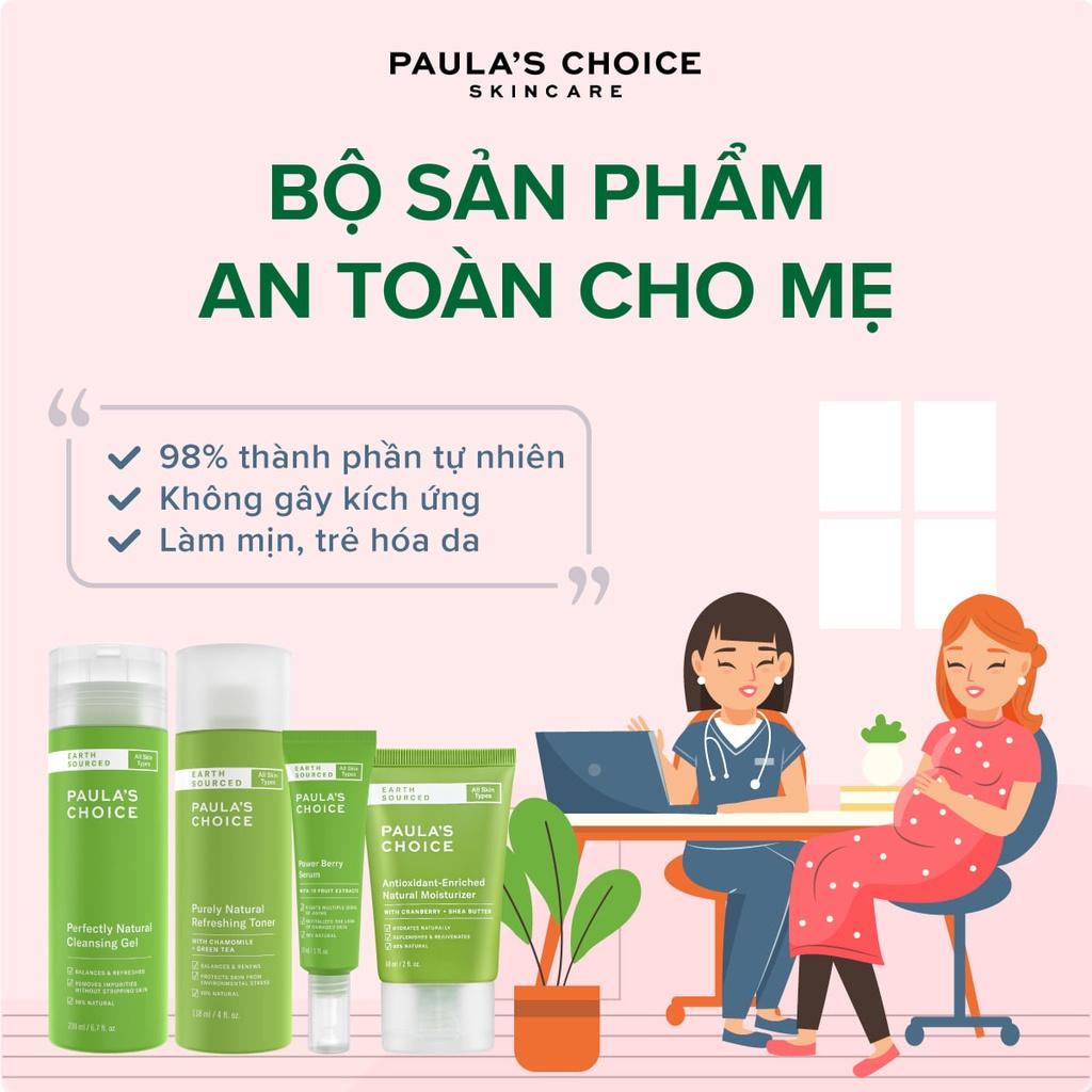 Toner thiên nhiên an toàn cho phụ nữ mang thai Paula's Choice Earth Sourced Purely Natural Refreshing Toner (Mã 8510)