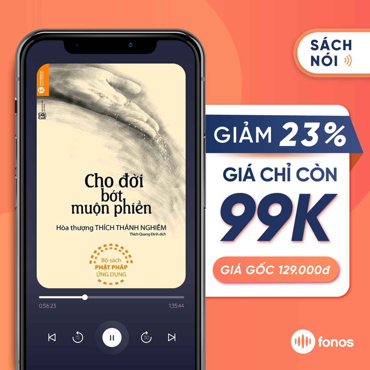 Sách nói: Cho Đời Bớt Muộn Phiền