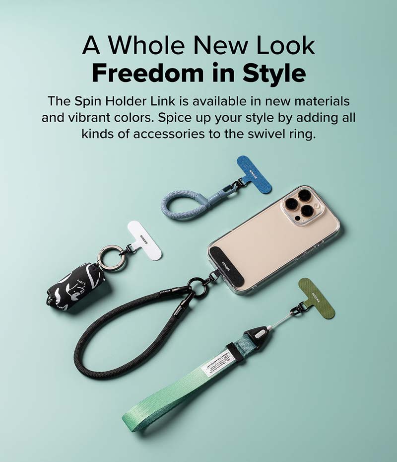 Miếng Spin Ringke Holder Link nhiều màu (dùng cho Holder Link Strap) - Hàng Chính Hãng