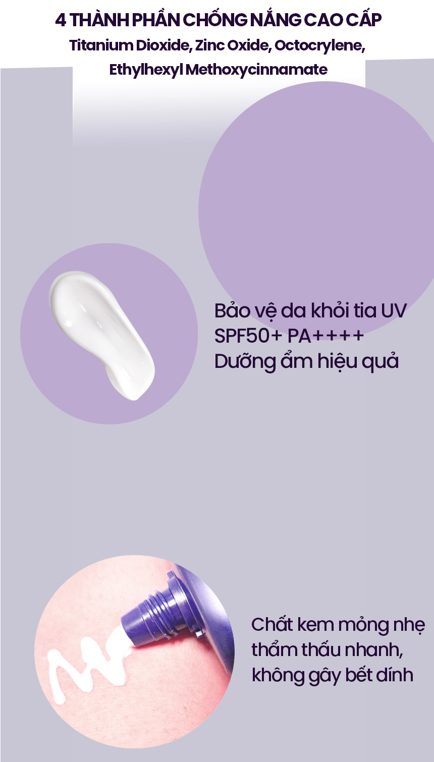 Kem Chống Nắng Nâng Tone WHISIS Pure Esthetic Daily Fit Tone Up Sun Block 50g