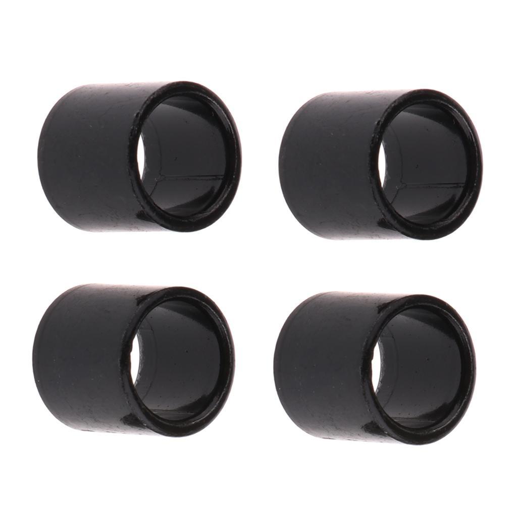 12 Pieces Metal Longboard Skateboard Bearing Spacers Hardware Accessories 10mm x 10mm