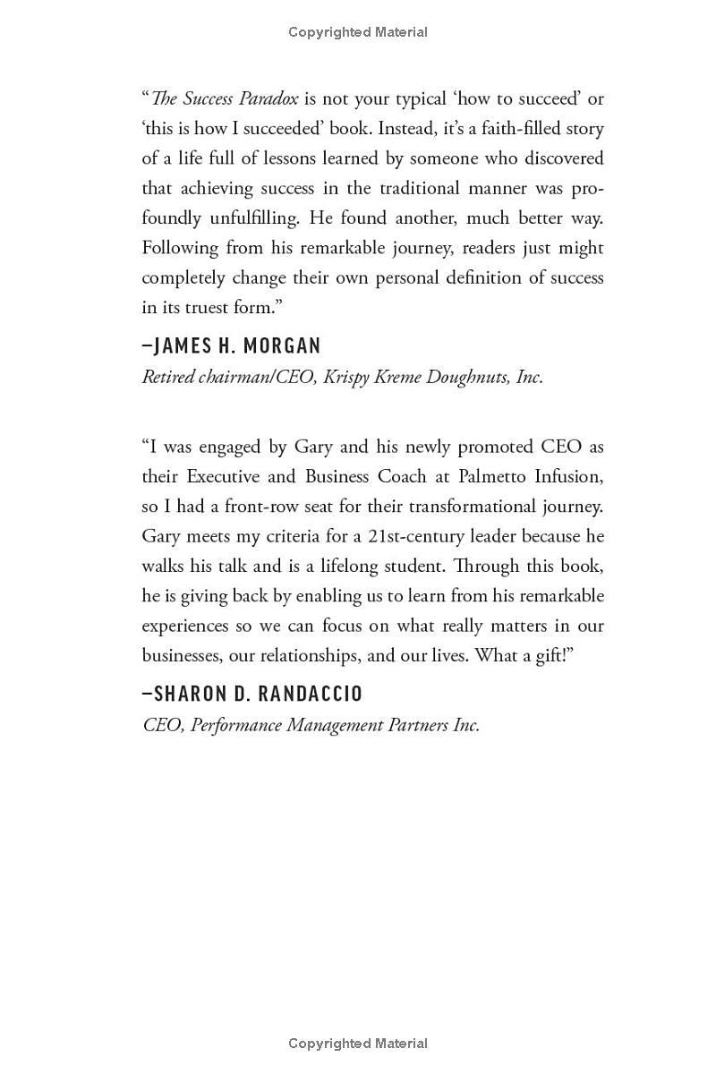 Sách ngoại văn: The Success Paradox