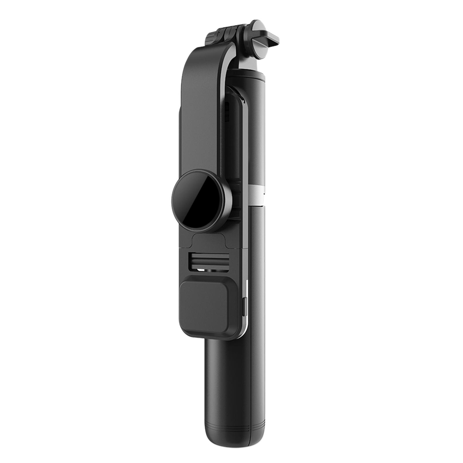 2xExtendable Selfie Stick Monopod Tripod for IOS/Android Black+Fill Light