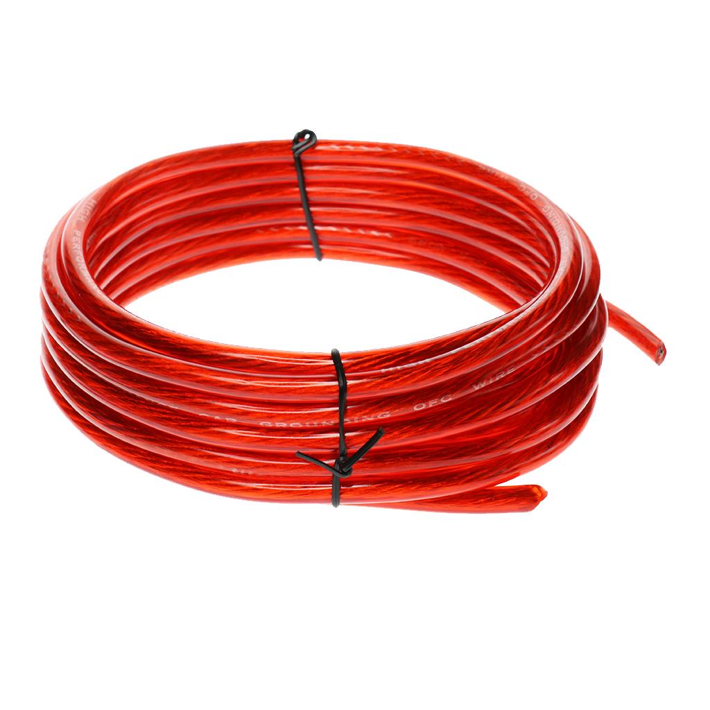 4pcs Replacement Car Stereo Audio Subwoofer Wiring Cable Set