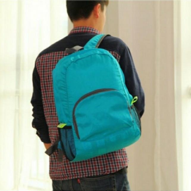 Balo gấp gọn Muhui vải dù siêu nhẹ siêu chống thấm