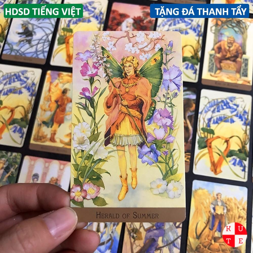 Bài Tarot Victorian Fairy 78 Lá Bài Tặng Hướng Dẫn Tiếng Việt Và Đá Thanh Tẩy