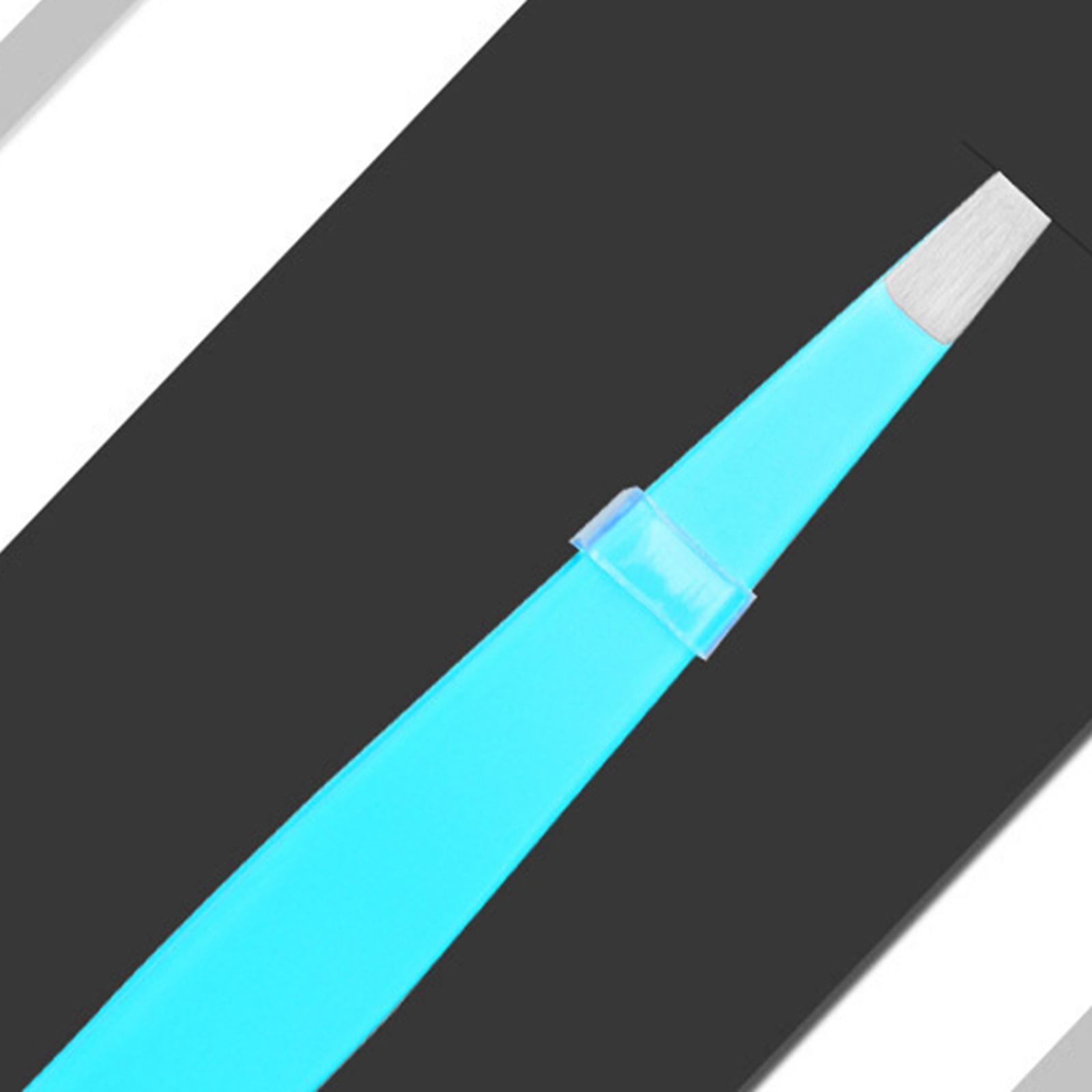 Fine Hairs Puller Stainless Steel Professional 4 in1 Slanted Black