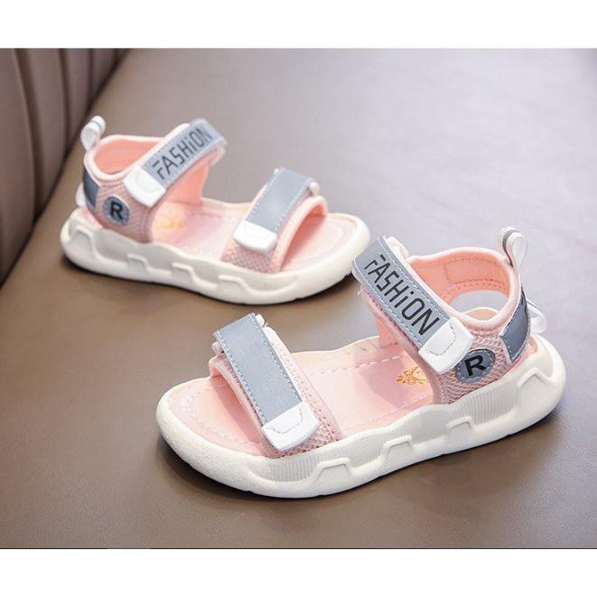 Sandal Bé Gái Sandal Bé Trai Dép Trẻ Em Siêu Đẹp Đi Nhẹ Êm Chân Thiết Kế Đơn Giản Phong Cách Hàn Quốc