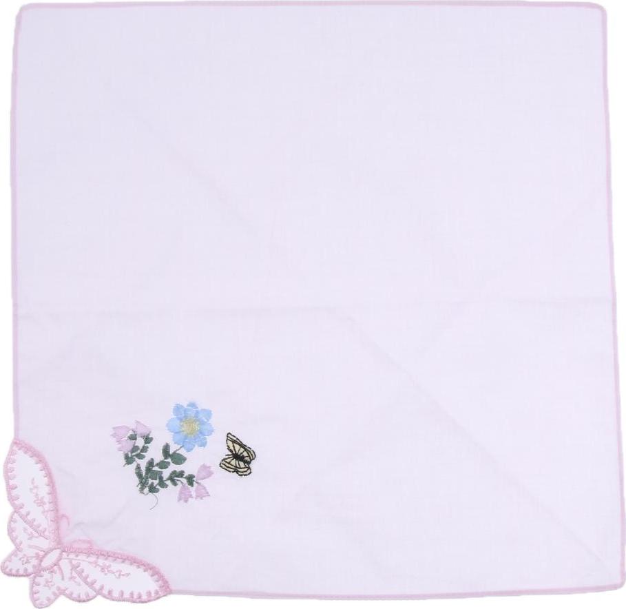 Yotijar Nữ Thêu Hoa Cotton Phối Ren Khăn Tay Hankies Gói 5