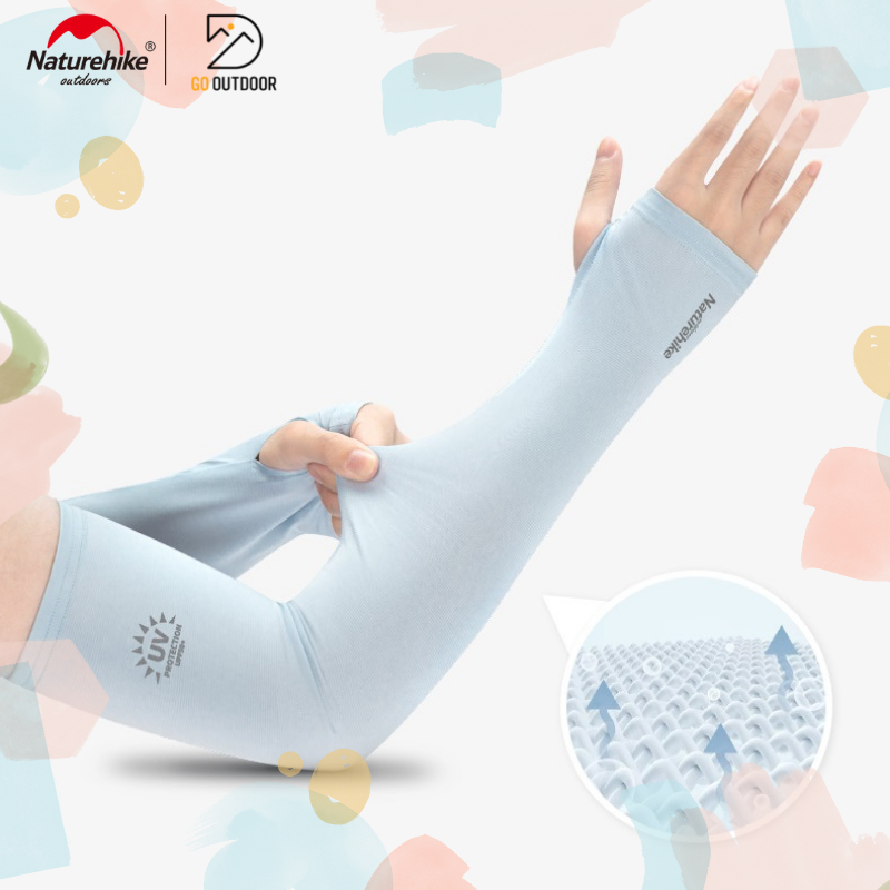 Găng Tay Chống Nắng UPF50+ Naturehike CYY2421ZB010 Tất Tay Chống Nắng Tia UV
