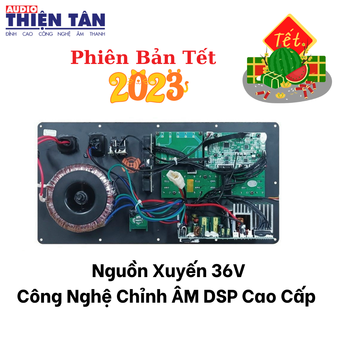 Mạch Loa Kéo Công Suất Lớn - Nguồn Xuyến- Công Suất Mạnh Mẽ - Echo Reverb- EQ - Âm thanh cực hay - Hàng Nhập Khẩu