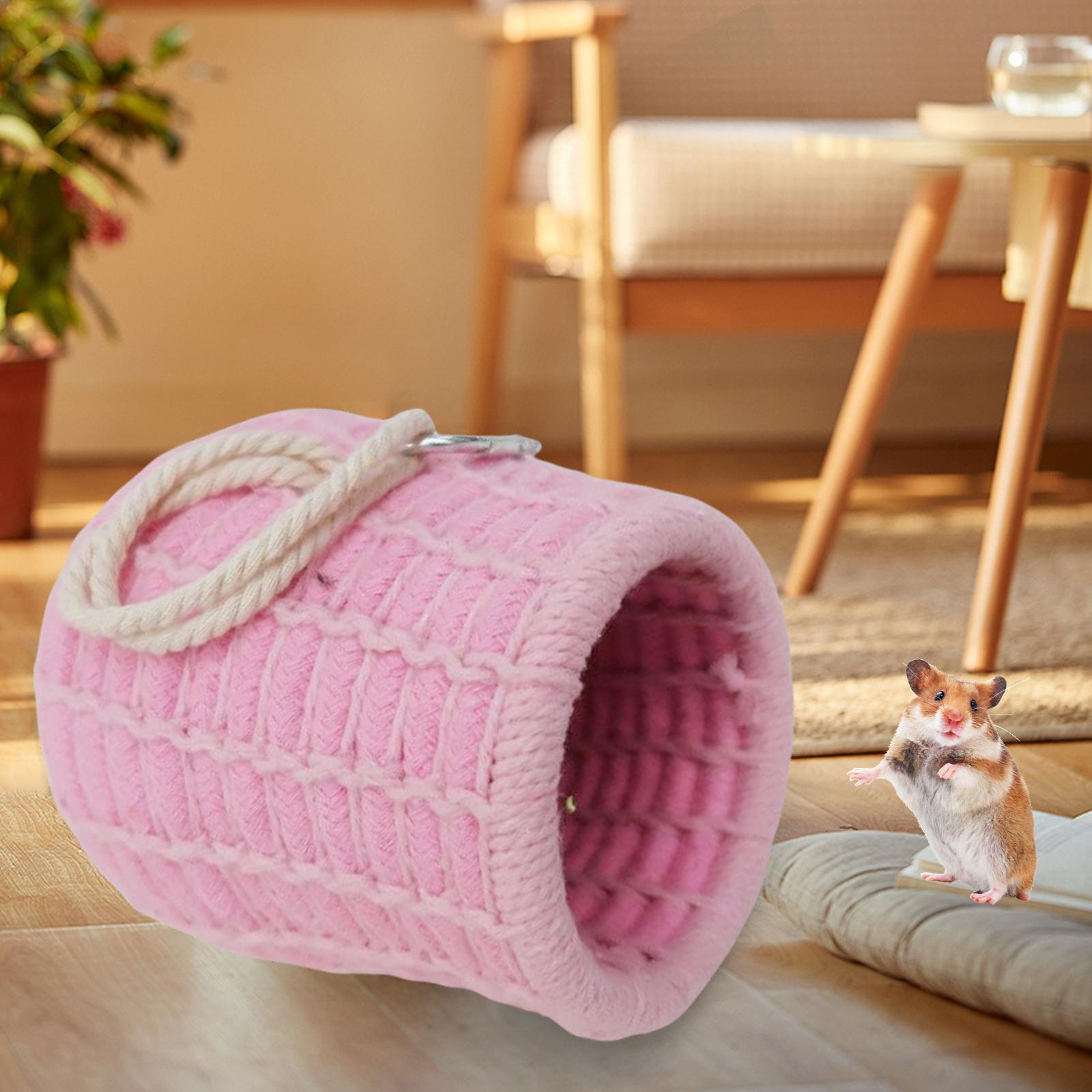 Winter Warm Bird Nest Cage Toy Hanging Budgie Parrot Cage