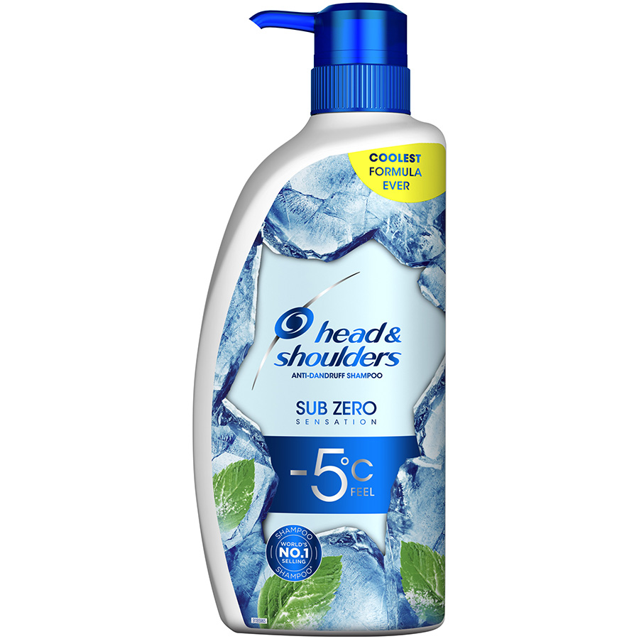 Combo 2 Dầu Gội HEAD &amp; SHOULDERS Sub-Zero Băng Lạnh 0 Độ 800ml