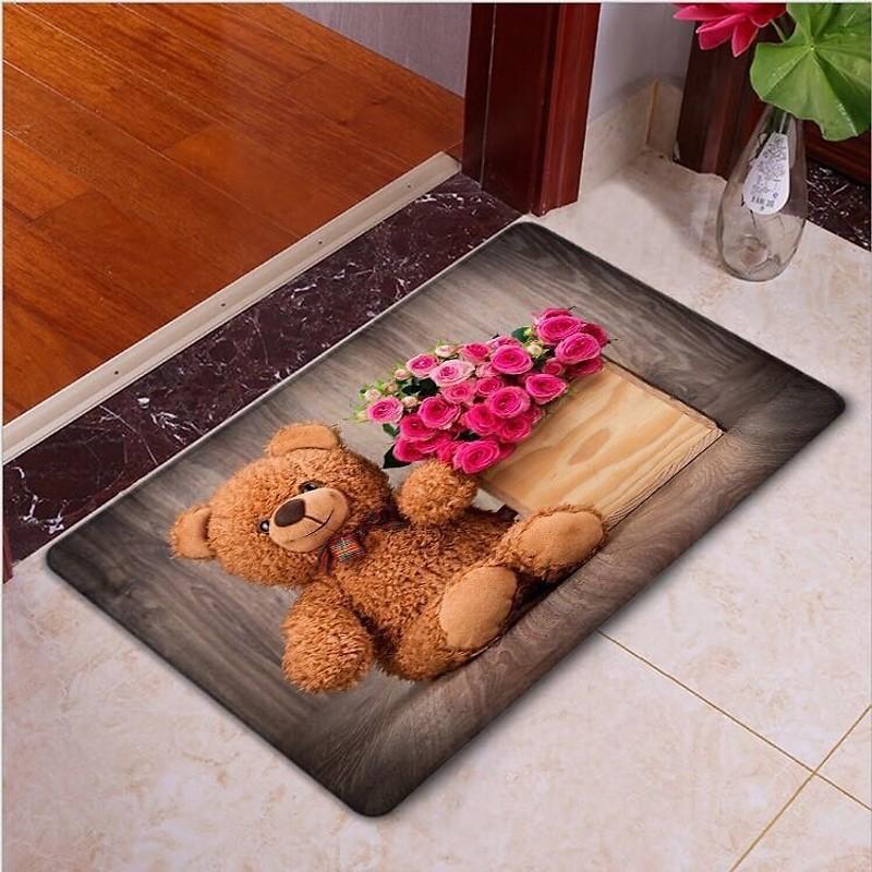 Thảm Lau Chân 3D Cao Cấp - Miễn Phí Vận Chuyển