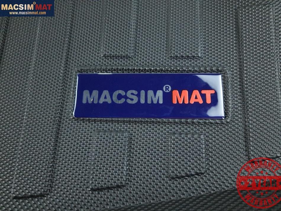 Thảm lót cốp Isuzu Mux 2015-đến nay nhãn hiệu Macsim chất liệu TPV cao cấp màu đen