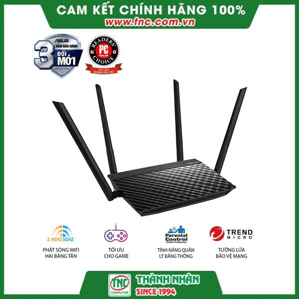 Router Wifi Asus RT-AC1200-V2- Hàng chính hãng