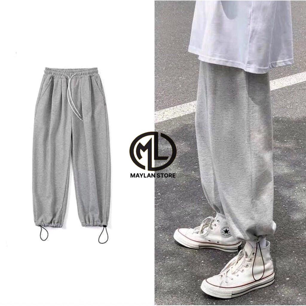 Quần Ống Suông Nam - Dây Rút Bo Chân - kiểu dáng trẻ trung năng động - MAYLANSTORE