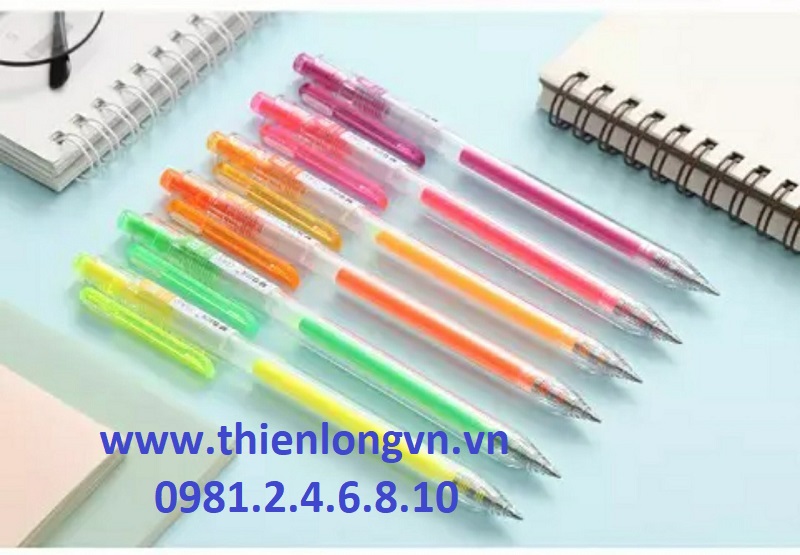 Bộ 6 cây bút nước sắc màu 0.6mm M&amp;G - AGPT0702