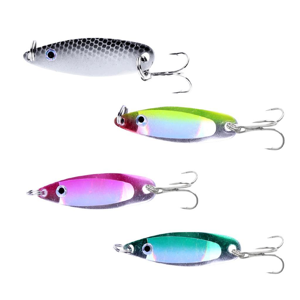 5pcs 7 cm/6.9 g Fishing Lures Tackle Hard Bait Artificial Sequins Bait Bionic Fish Baits