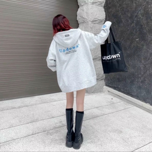 Áo Khoác Hoodie Zip SS1 - UPDOWN form rộng Oversize chất liệu dày dặn Nam/Nữ, Áo Khoác Local Brand Dây Kéo Jacket Ulzzang Unisex