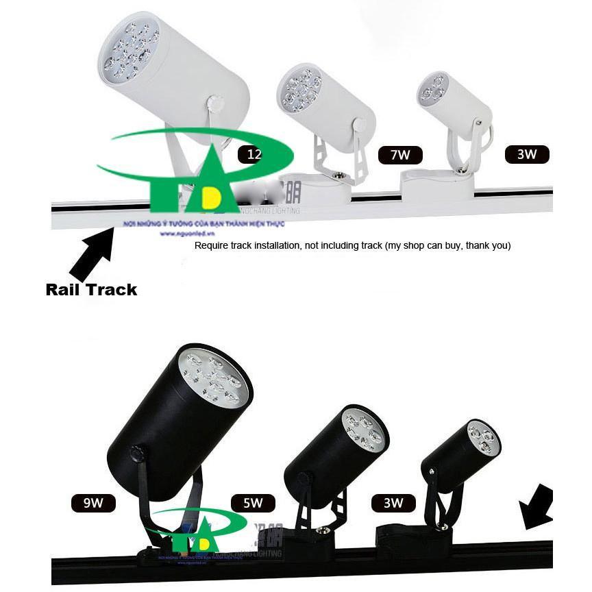 Đèn led thanh ray 3w