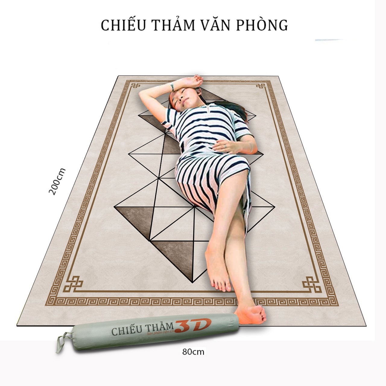 Chiếu thảm văn phòng công sở cao cấp  (Giao màu ngẫu nhiên) - Chính hãng