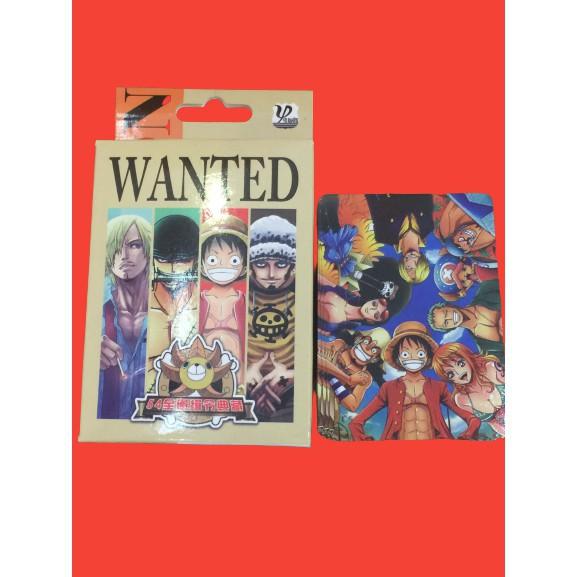 Bộ bài tú lơ khơ One Piece, rozo, choper , luffy, naruto bộ bài tây 54 lá