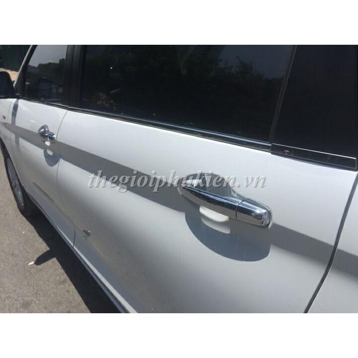 Bộ ốp tay nắm, hõm cửa xe Suzuki Ertiga mạ Crom cao cấp
