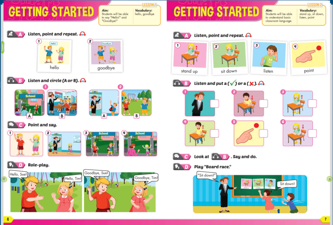 [E-BOOK] i-Learn Smart Start Listening & Speaking 1 Sách mềm sách học sinh