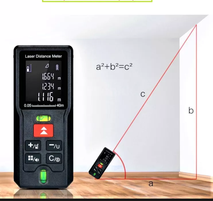 Máy đo khoảng cách góc bằng tiare cực chuẩn sản phẩm chất lượng tốt
