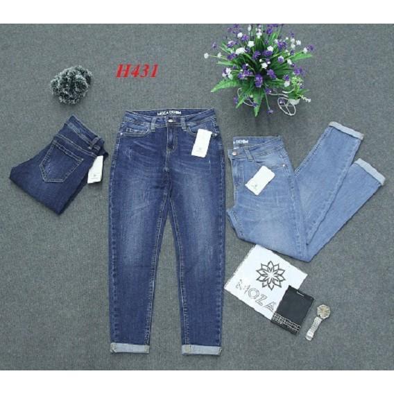 QUẦN JEANS NỮ BOYFRIEND MÀI XƯỚC