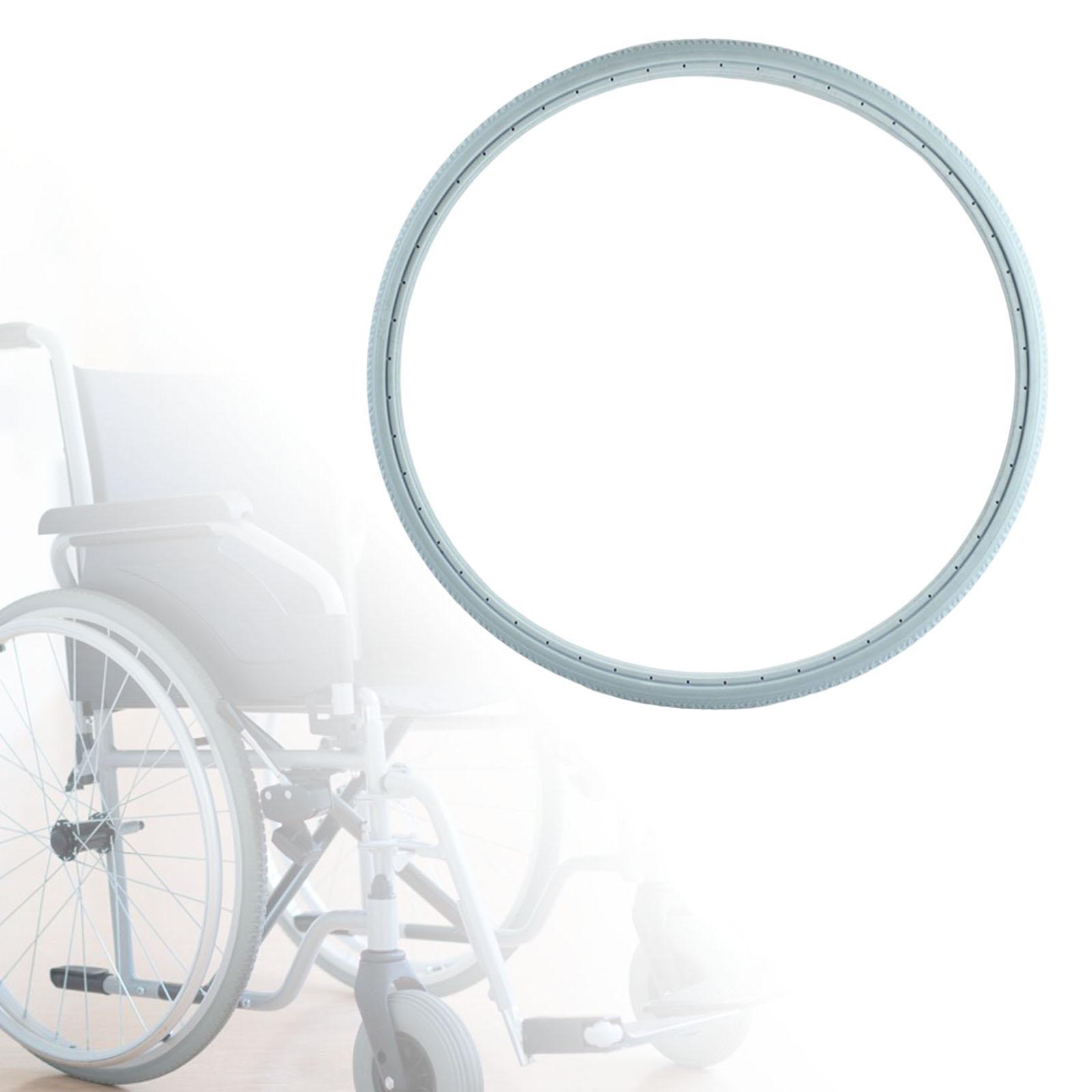 Polyurethane Wheelchair Street Tire Replacement Strong and Durable Accessory 20