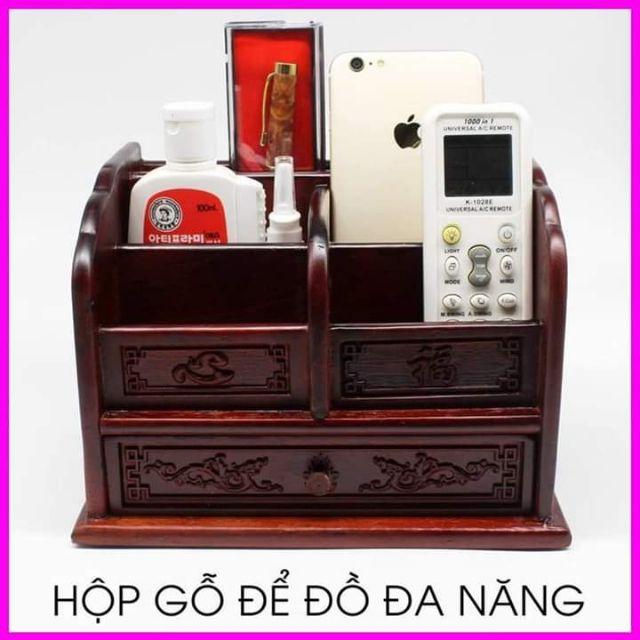 Hộp đựng đa năng gỗ hương
