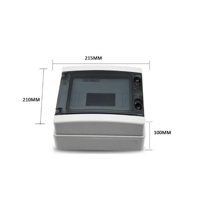 Vỏ Tủ điện cho hệ thống điện gắn 4 át đôi HA-8WAY