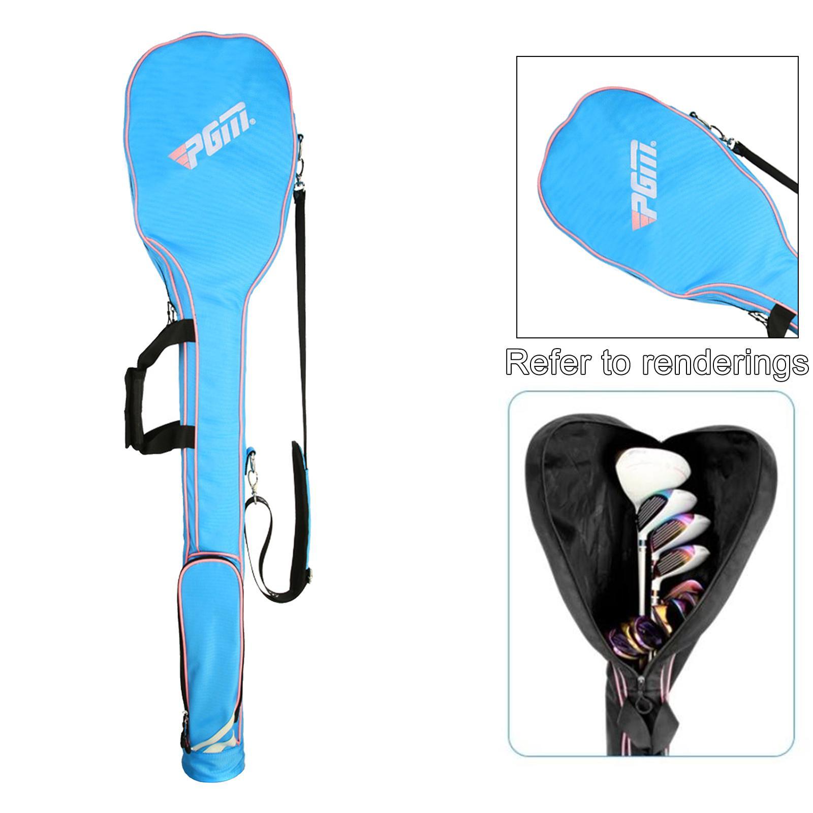 Golf Club Sunday Bag Course Practice 8-9 Clubs Pencil