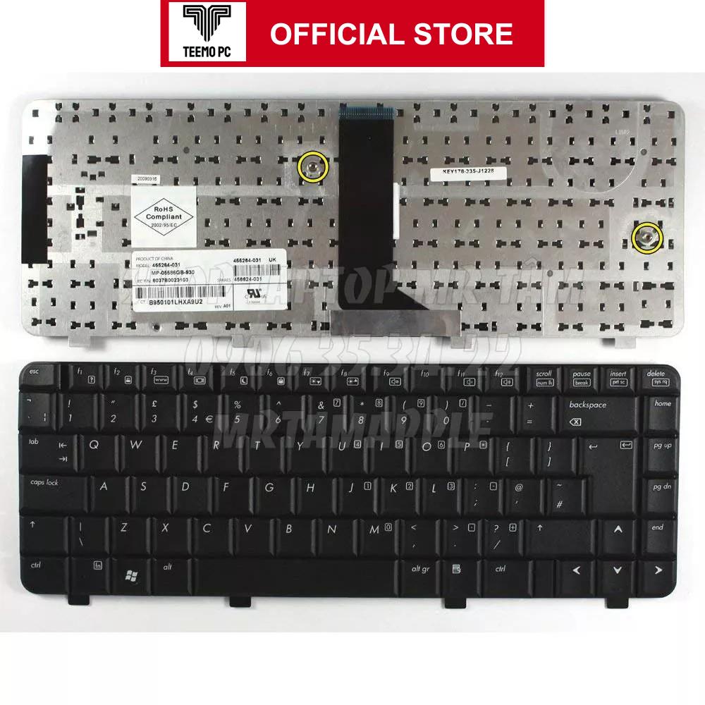 Bàn Phím Tương Thích Cho Laptop Hp 6520S Compaq 6520 6520S 6720S Hp 510 530 540 550 - Hàng Nhập Khẩu New Seal TEEMO PC KEY726