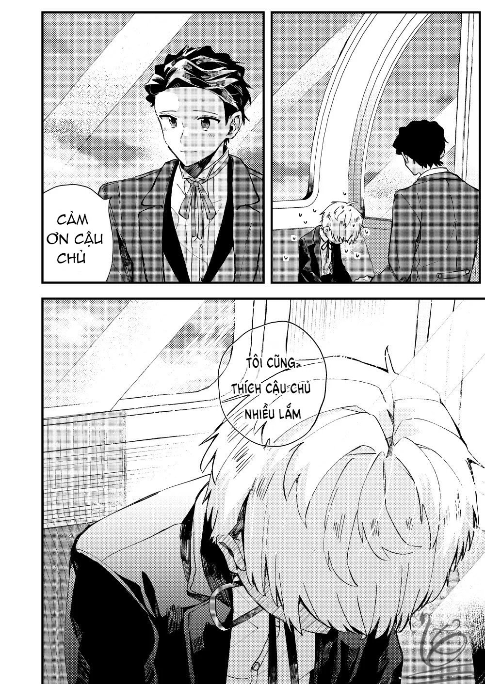 nhóc tóc vàng và chàng quản gia người nhật chapter 2.2 9