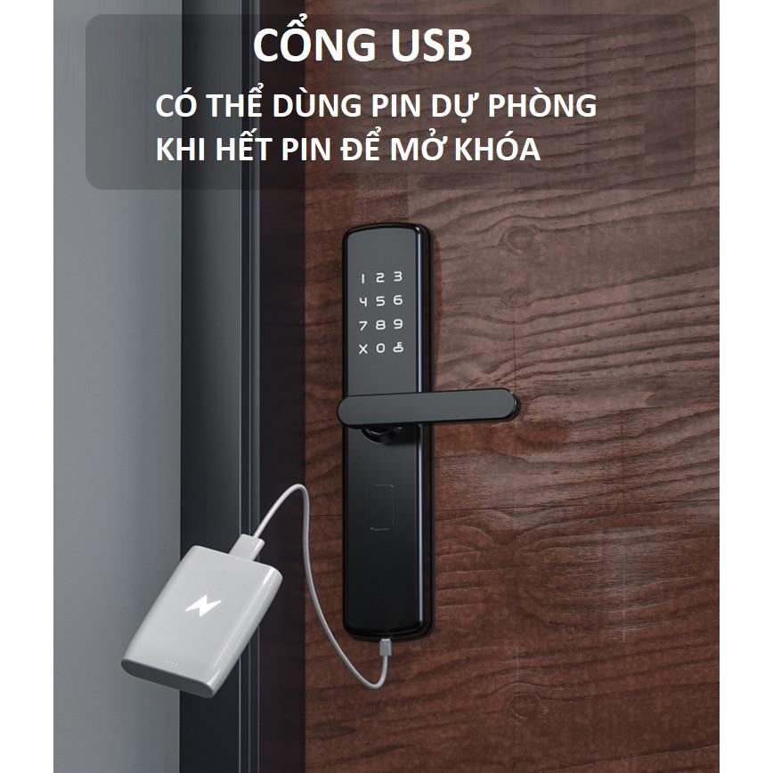 Khóa Cửa Vân Tay Thông Minh HB02