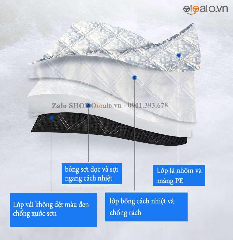 Bạt phủ nửa xe VinFast VF e34 vải dù 3 lớp