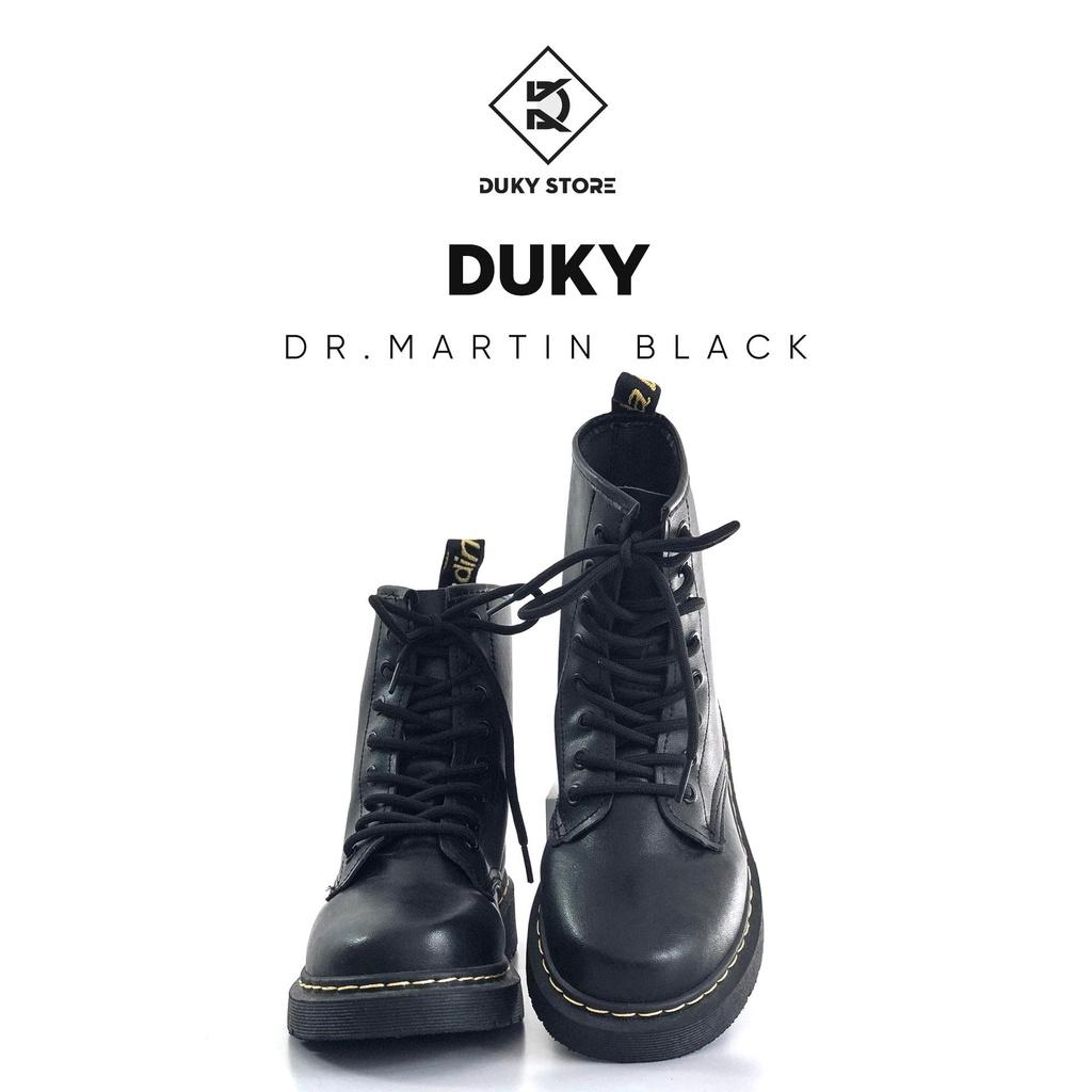 Giày boots Dr.Marten nữ phong cách chất liệu da Pu - Duky Store