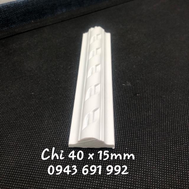 Chỉ nhựa trắng hoàn thiện bề mặt hoa văn bản rộng 4cm - 863W