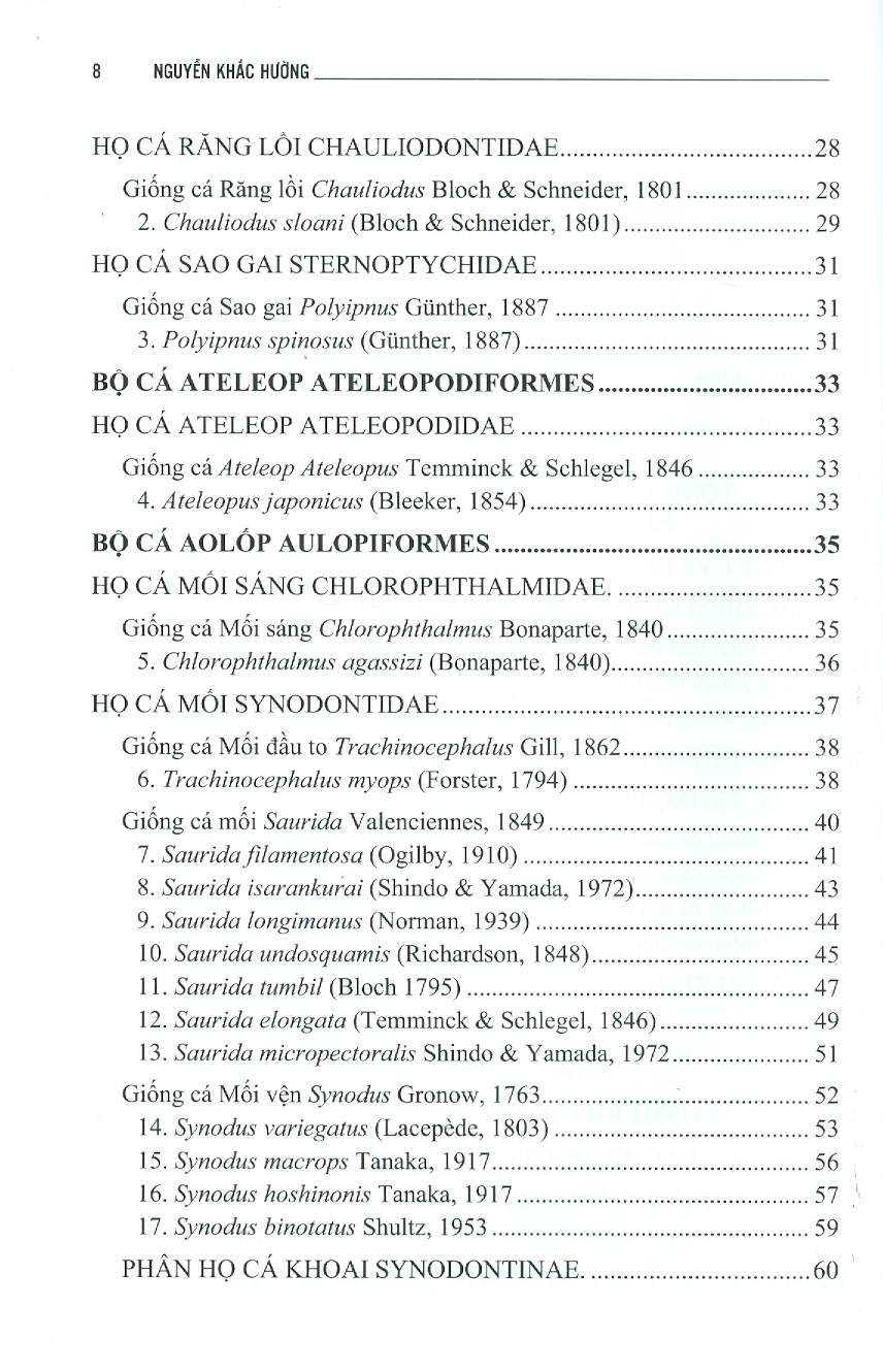 Những Bộ, Họ Cá Quý Hiếm Và Giá Trị Kinh Tế Ở Biển Đông Và Tây Nam Việt Nam - Osmeriformes, Stomiiformes, Ateleopodiformes, Aulopiformes, Myctophiformes, Perciformes (Một Phần) (Bìa Cứng)