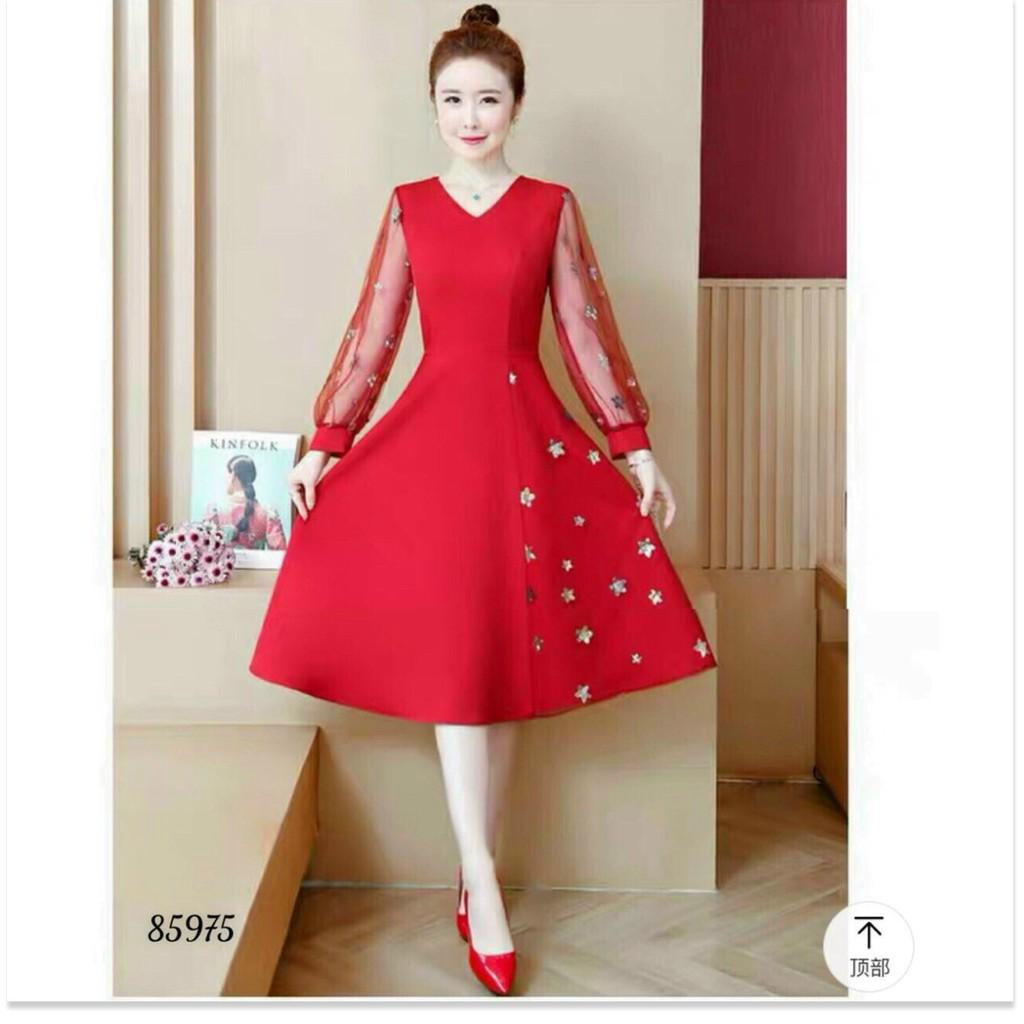 ĐẦM XÒE NỮ SIÊU XINH DÀNH CHO QUÝ CÔ NƯƠNG THỜI TRANG LANO STORE