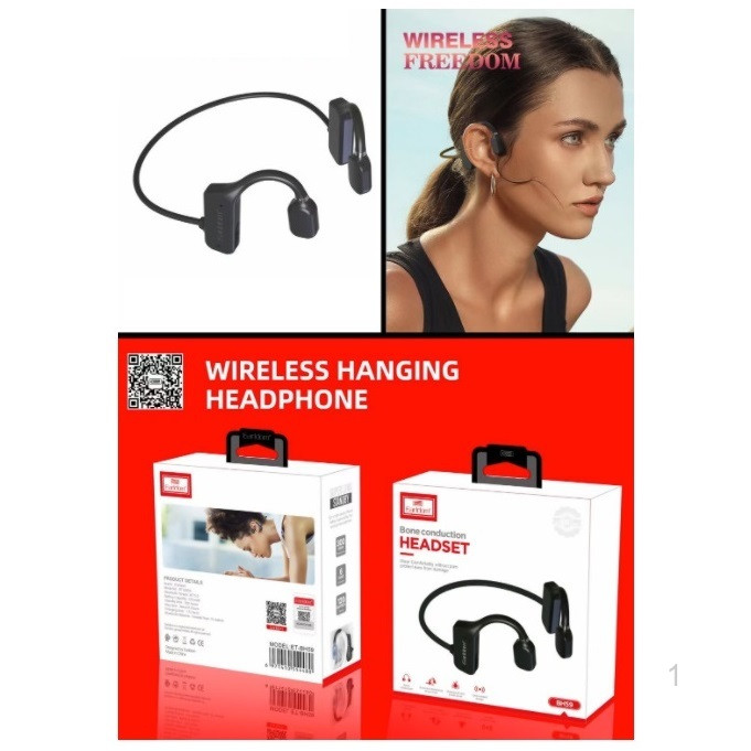 Tai nghe Bluetooth EARLDOM ET-BH59 (QUA XƯƠNG) - Hàng chính hãng