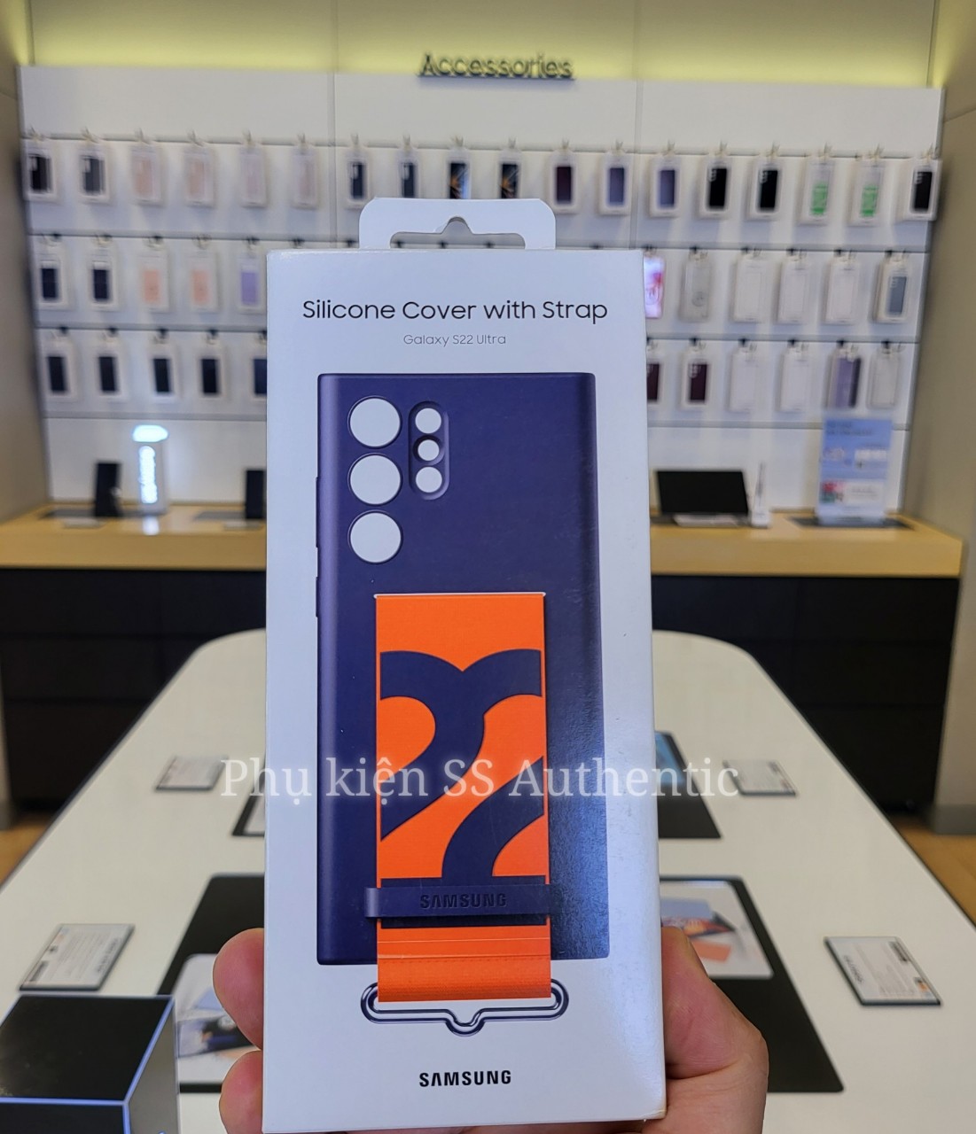 Ốp Lưng Samsung Silicon S22 Ultra - Hàng Chính Hãng