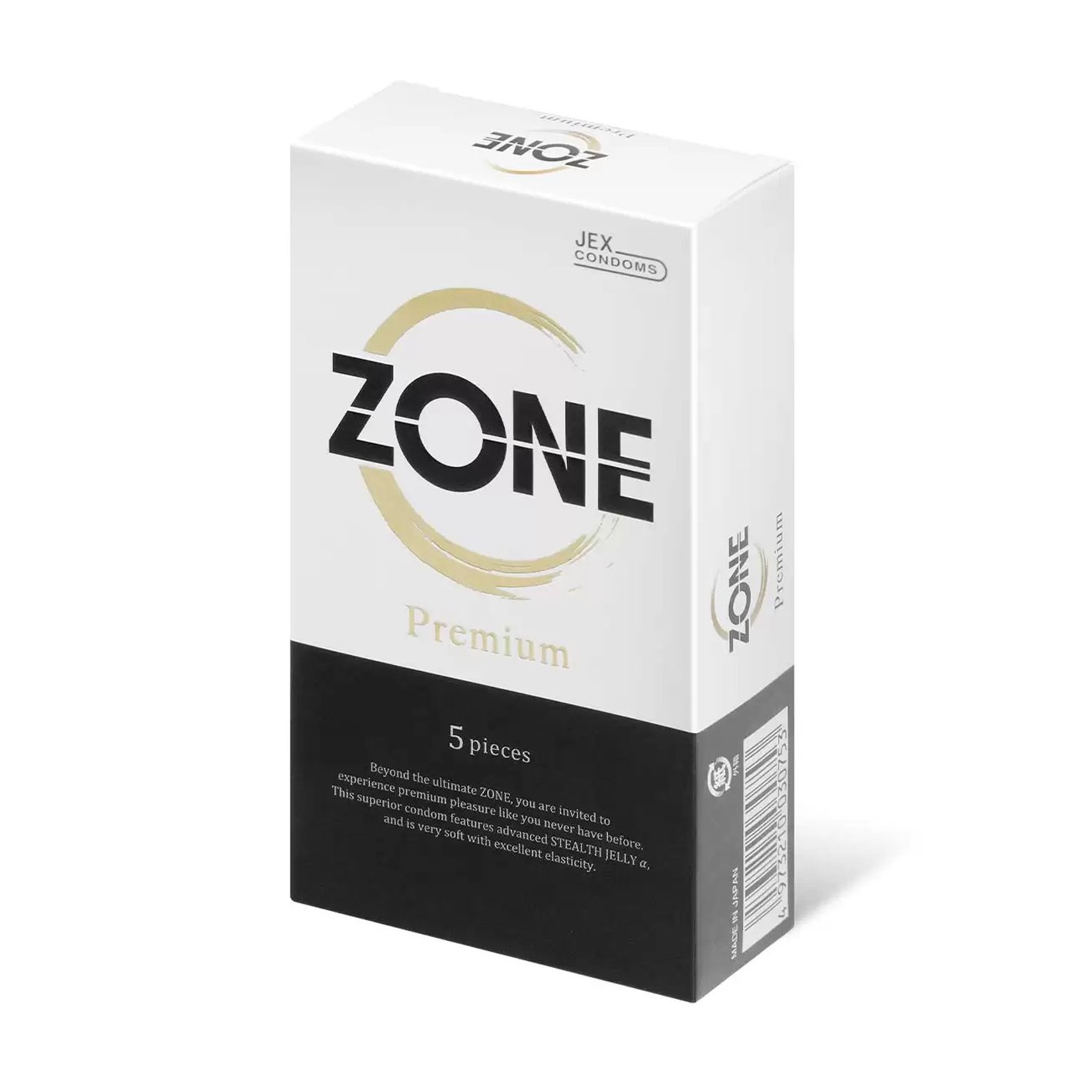 Bao Cao Su 0.01 mm - Siêu Mỏng - Gel Tàng Hình - Jex Zone Premium - 5s