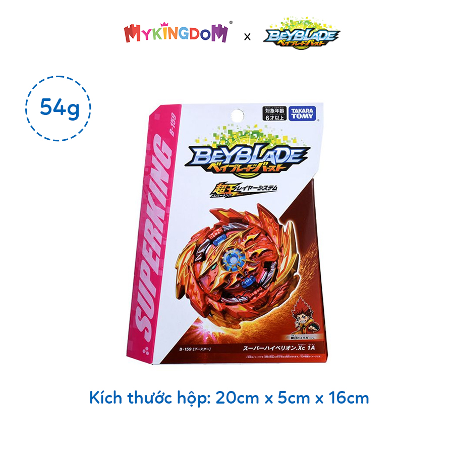 Đồ Chơi BEYBLADE Con Quay B-159 Booster Super Hyperion.Xc 1A 157182