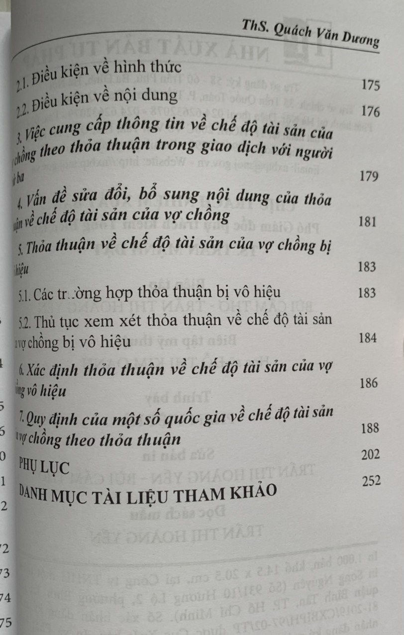 Chế độ hôn nhân và chế độ tài sản của vợ chồng theo pháp luật hôn nhân và gia đình (tái bản lần thứ nhất)